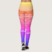 ZWARTE ROTS LEGGINGS (Achterkant)