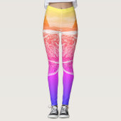 ZWARTE ROTS LEGGINGS (Voorkant)