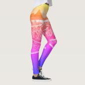 ZWARTE ROTS LEGGINGS (Rechts)