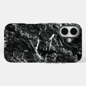 Zwarte rots surreële natuur nep textuur Case-Mate iPhone case (Achterkant (horizontaal))