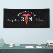 Zwarte roze hardnekkige weekpartij spandoek (Beurs)