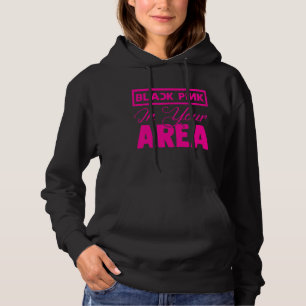 Zwarte roze in uw gebied K Pop Kpop Korea Pop Hoodie