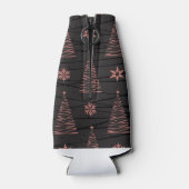 ZWARTE & ROZE KERSTBOMEN & STERREN FLESJESKOELER (Achterkant)