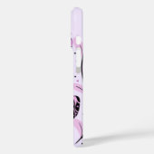 Zwarte, Roze, Paarse Vlinders Case-Mate iPhone Case (Achterkant / Links)