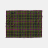 Zwarte roze strook van het Odee-leger Fleece Deken (Voorkant (Horizontaal))