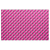 zwarte roze yang stof (Yard (91,4 cm))