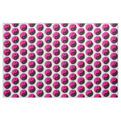 zwarte roze yang stof (Yard (91,4 cm))