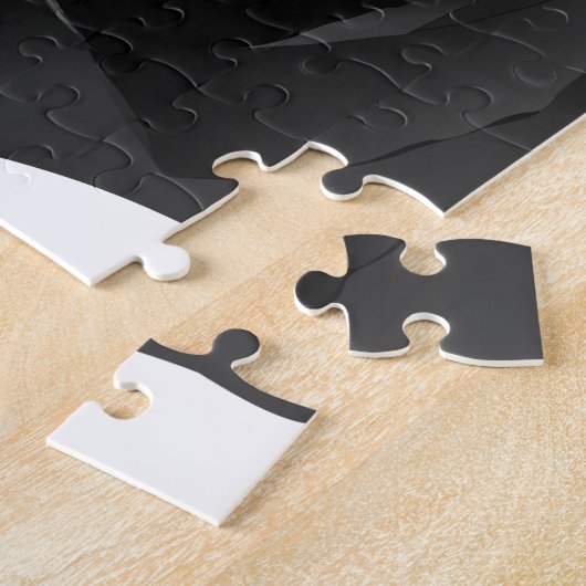 Zwarte Rozen Legpuzzel (Zijkant)