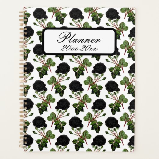 Zwarte Rozen Planner (Voorkant)