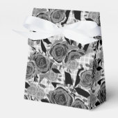 Zwarte rozen, rozen, zwart en grijs bedankdoosjes (Voorkant Zijde)