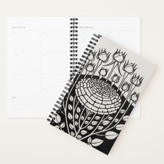 Zwarte Rozen struik van Julie de Graag 2022 Planner (Display)