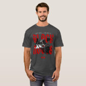 ZWARTE ROZEN T-SHIRT (Voorkant volledig)