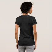 Zwarte Rozen T-shirt (Achterkant volledig)
