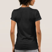 Zwarte Rozen T-shirt (Achterkant)