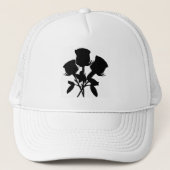 Zwarte Rozen Trucker Pet (Voorkant)