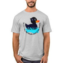 Zwarte Rubber Duck - 'zwarte eend van de familie'