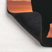 Zwarte Russische terger Muismat (Hoek)