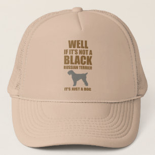 Zwarte Russische terger Trucker Pet