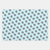 Zwarte Russische Terriër BRT RBT Schilderij Pet Do Inpakpapier Vel (Voorkant)