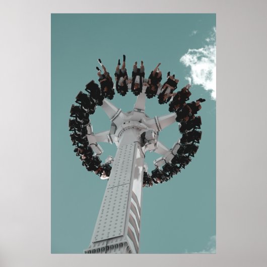 Zwarte Samsung Android smartphone Poster (Voorkant)