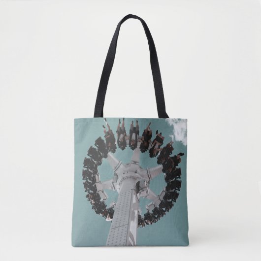 Zwarte Samsung Android smartphone Tote Bag (Voorkant)