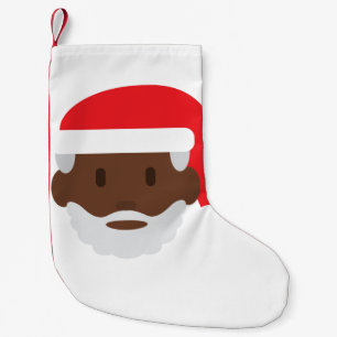 zwarte santa claus emoji xmas kerstmis kleine kerstsok