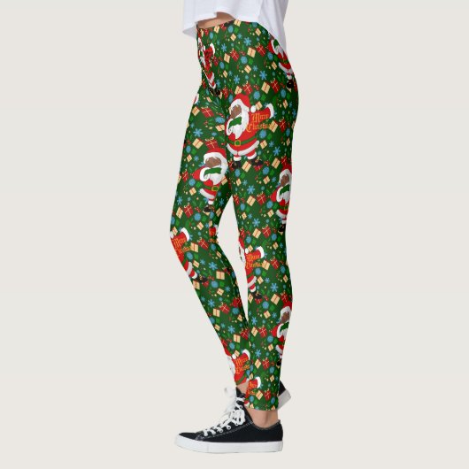 zwarte santa leggings (Links)