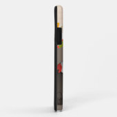 zwarte santa zit vast in haard Case-Mate iPhone case (Achterkant/rechts)