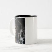 Zwarte Satin - mok (Voorkant links)