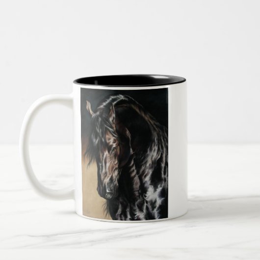 Zwarte Satin - mok (Links)