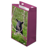 Zwarte Schaap Cadeautas (Achterkant Gekanteld)