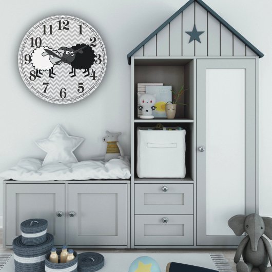 Zwarte schaap Witte schaap Ronde (Grote wandklok) Grote Klok
