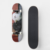 Zwarte Schaap Witte Schaap Skateboard (Voorkant)