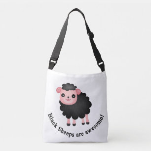 Zwarte schaar is geweldige crossbody tas