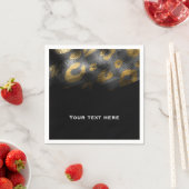 Zwarte schaduwen en luipaard afdrukken exotische p servet (Insitu)