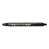 Zwarte schakelkaart inkt pen (Achterkant)