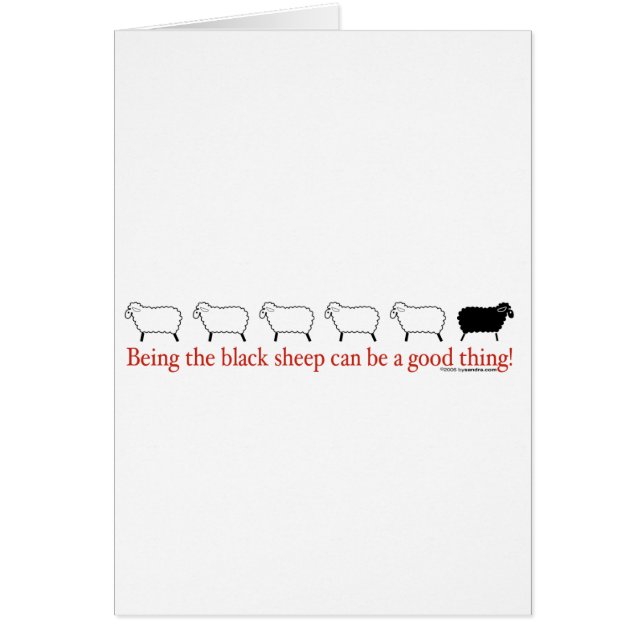 Zwarte schapen (Voorkant)