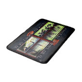 Zwarte schapen badmat (Gekanteld)