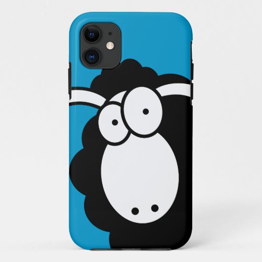 Zwarte schapen Case-Mate iPhone case (Achterkant)