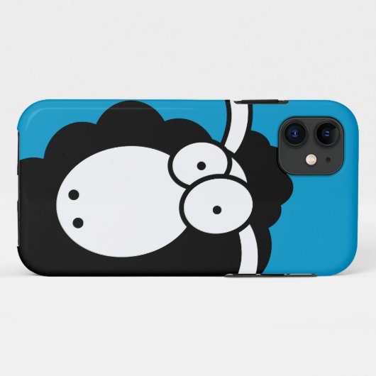 Zwarte schapen Case-Mate iPhone case (Achterkant (horizontaal))