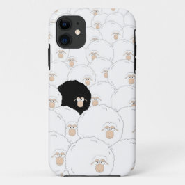 Zwarte schapen Case-Mate iPhone case