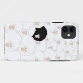 Zwarte schapen Case-Mate iPhone case (Achterkant (horizontaal))