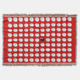 Zwarte schapen deken