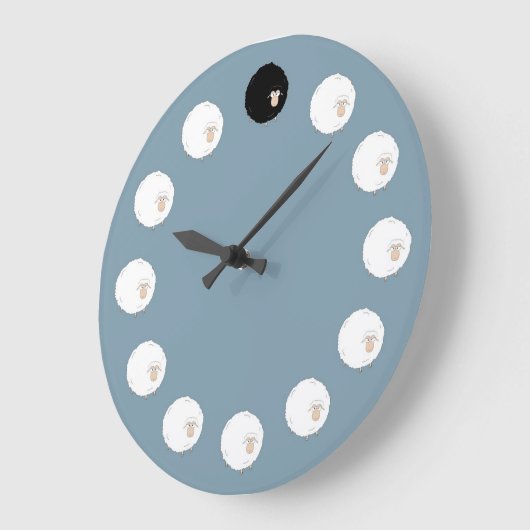 Zwarte schapen grote klok (Hoek)