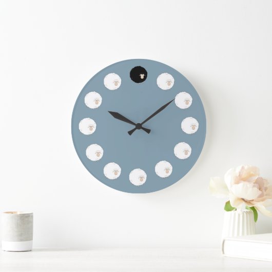 Zwarte schapen grote klok (Huis)