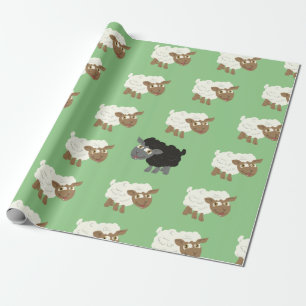 Zwarte Schapen in de kudde Cadeaupapier