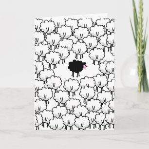 Zwarte schapen kaart