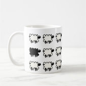 Zwarte schapen koffiemok (Links)