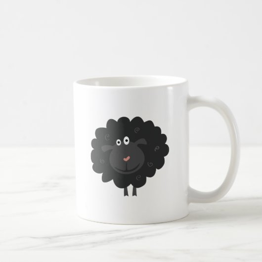 Zwarte schapen koffiemok (Rechts)