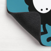 Zwarte schapen muismat (Hoek)